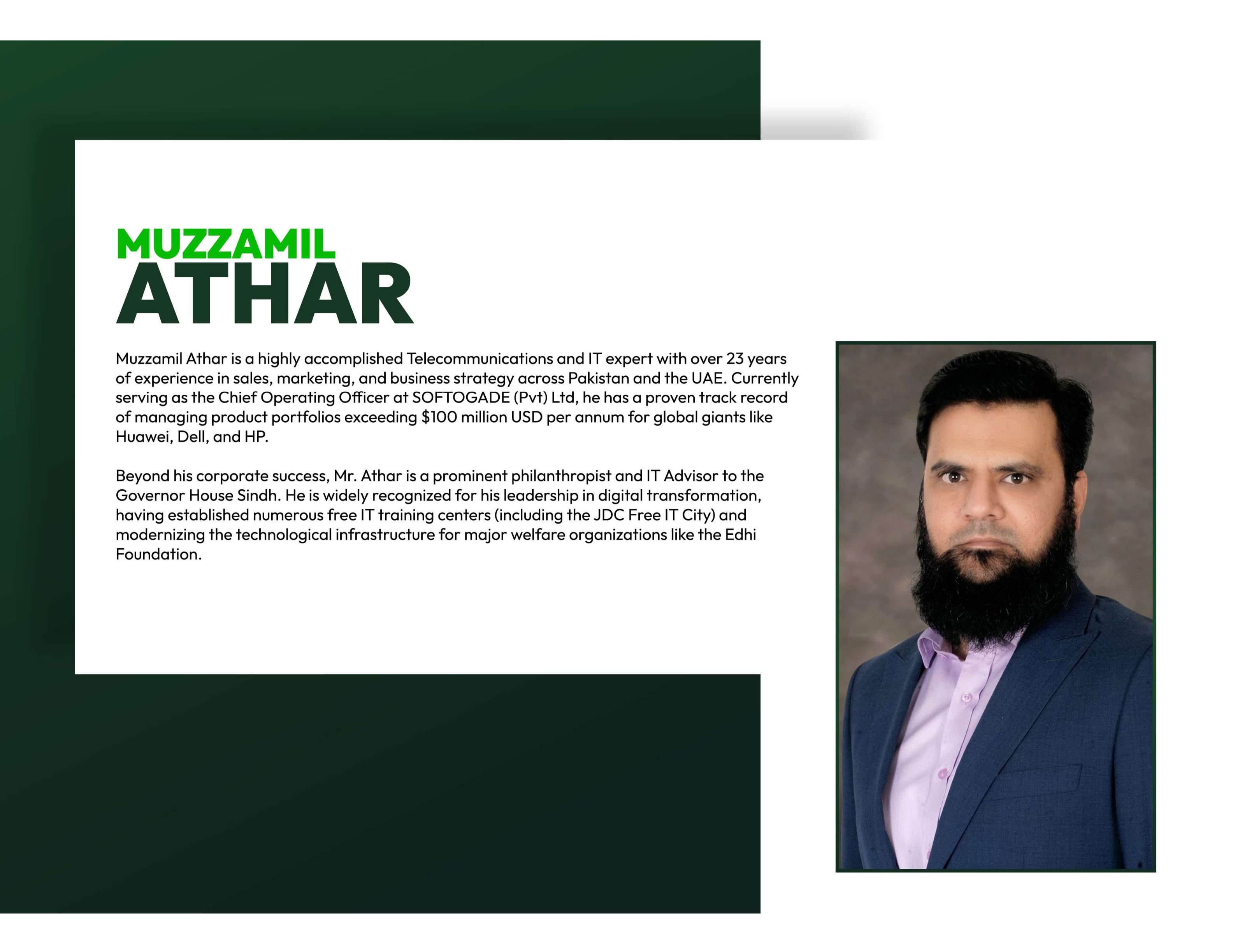 Professional growth consultant portrait