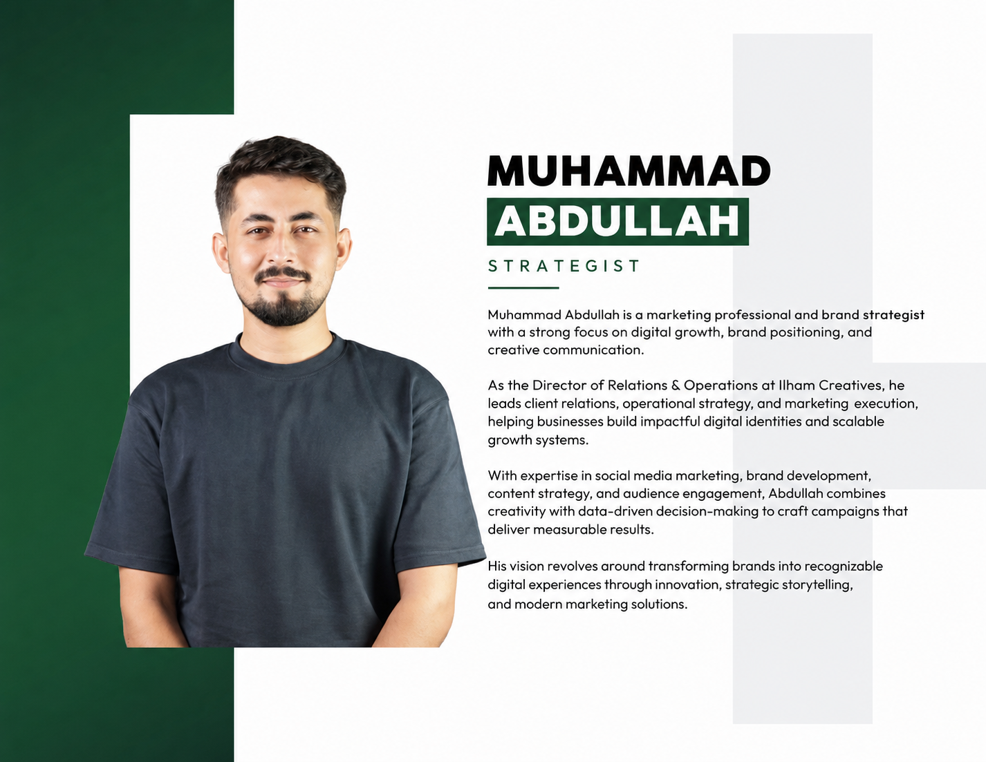 Operations strategist portrait